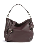 Abro Adria Juna Small Hobo väska burgundy