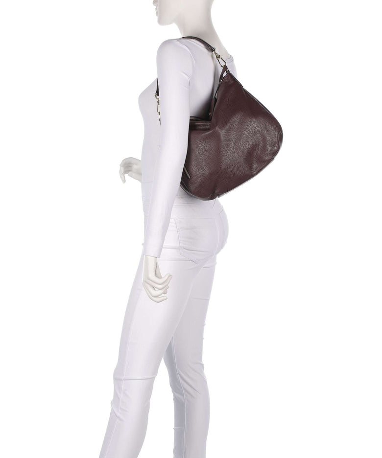 Abro Adria Juna Small Hobo bag burgundy