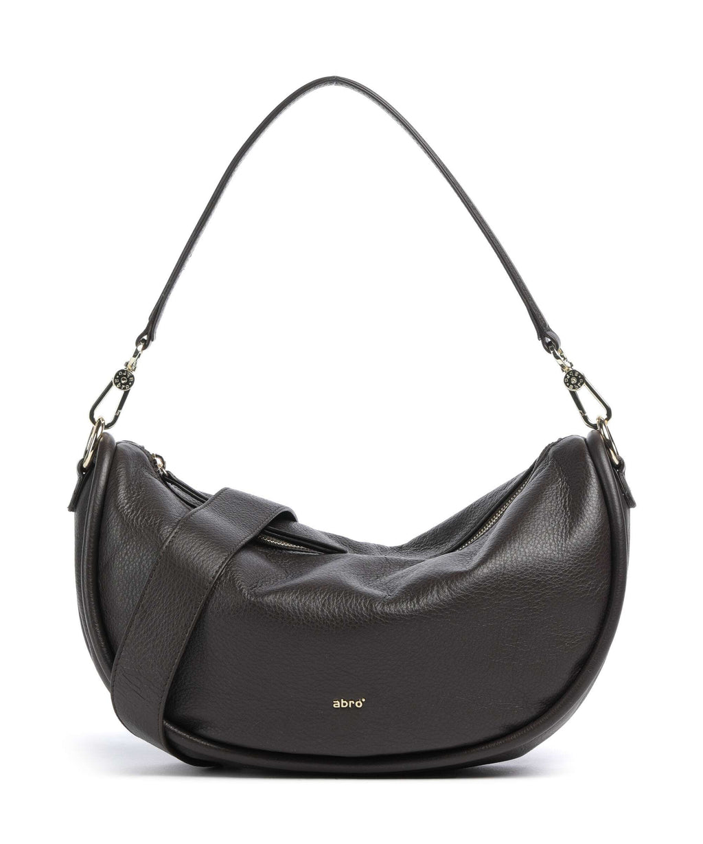 Abro Dalia Willow Hobo bag dark brown