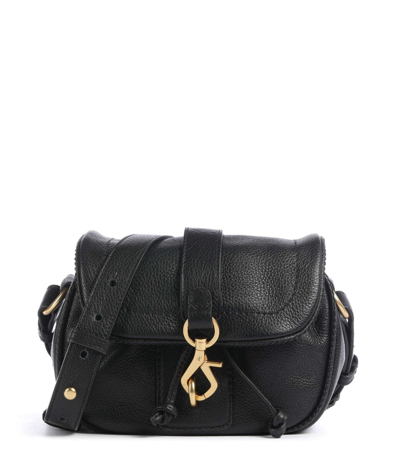 Abro Dalia Star Saddle Crossbody bag black/gold