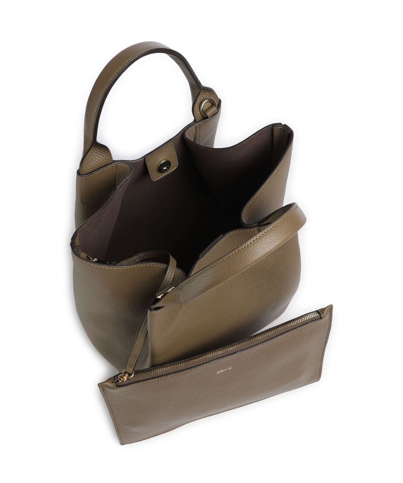 Abro Agave Essential Medium Handbag military