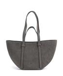Abro Suede Cosmo Medium Shoppingväska grey
