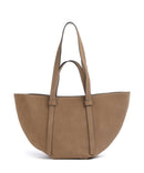 Abro Suede Cosmo Medium Shoppingväska camel