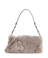 Abro Shearling Mila Axelremsväska siena