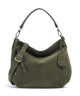 Abro Suede Juna Small Hobo väska oliv