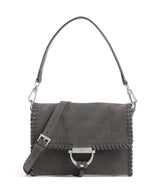Abro Suede Temi Stitch Axelremsväska grey