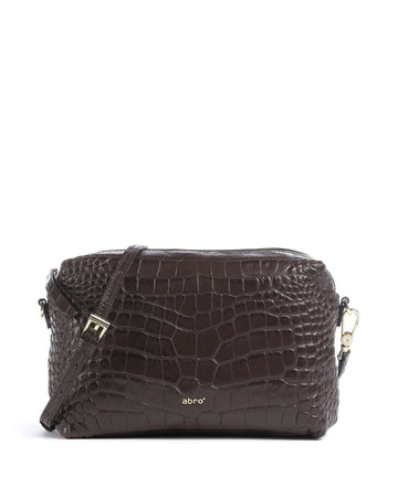 Abro Cocco Mondial Kaia Crossover väska dark brown