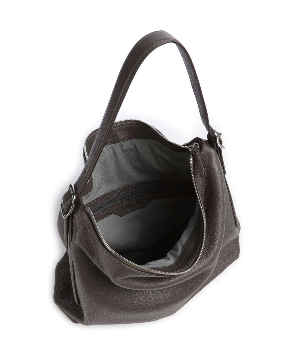 Abro Agave Carina Hobo bag grey