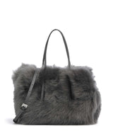 Abro Shearling Noelle Handväskor grey