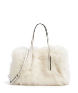 Abro Shearling Noelle Handväskor beige