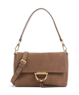 Abro Suede Temi Axelremsväska camel