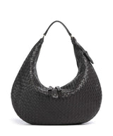 Abro Piuma Nana Hobo väska dark brown