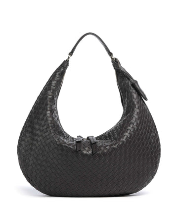 Abro Piuma Nana Hobo väska dark brown