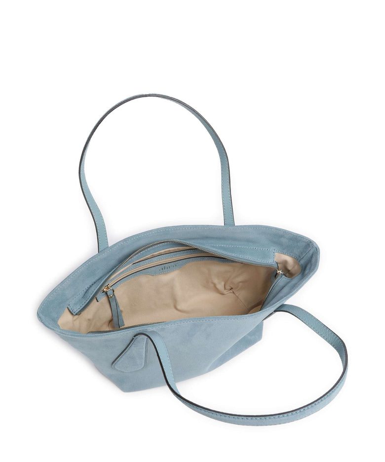 Abro Suede Carina Shoulder bag sapphire