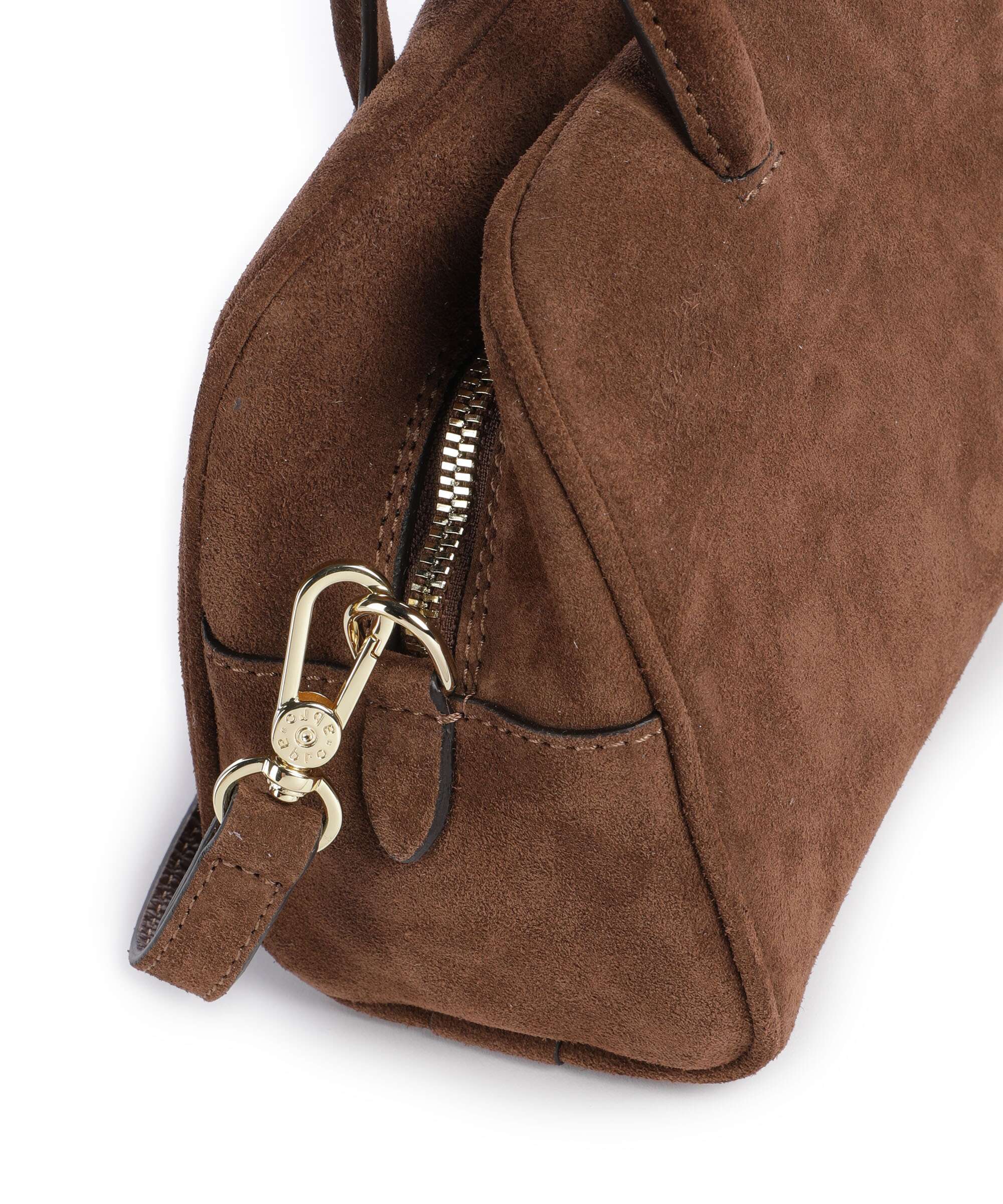 Abro Suede Amara Handbag wood