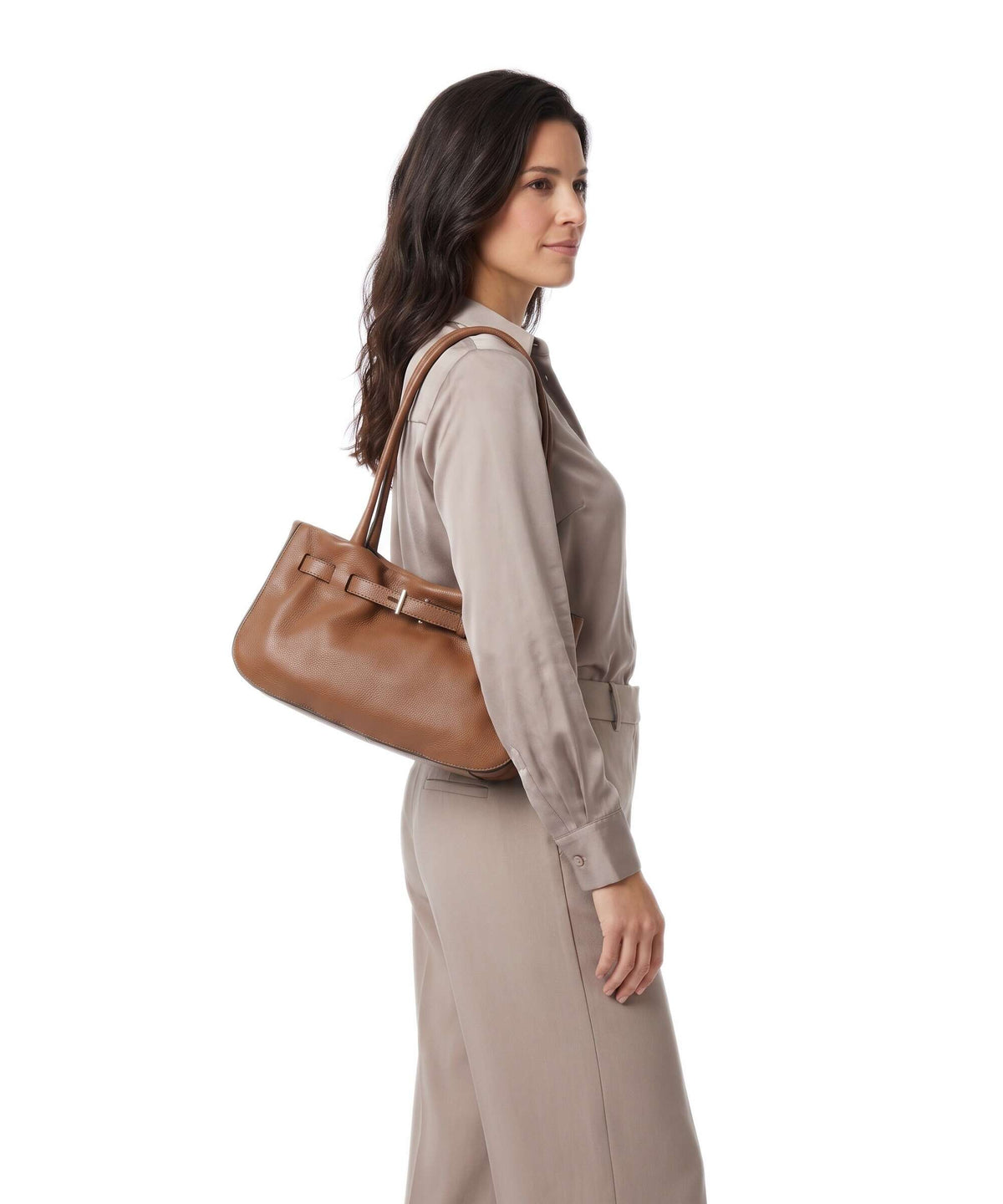 Abro Dalia Jill Shoulder bag caramel/cognac