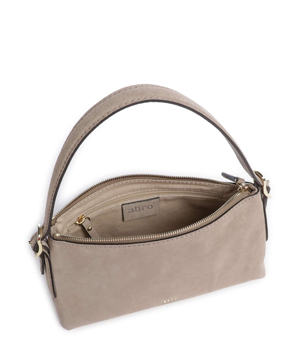 Abro Suede Carina Shoulder bag siena