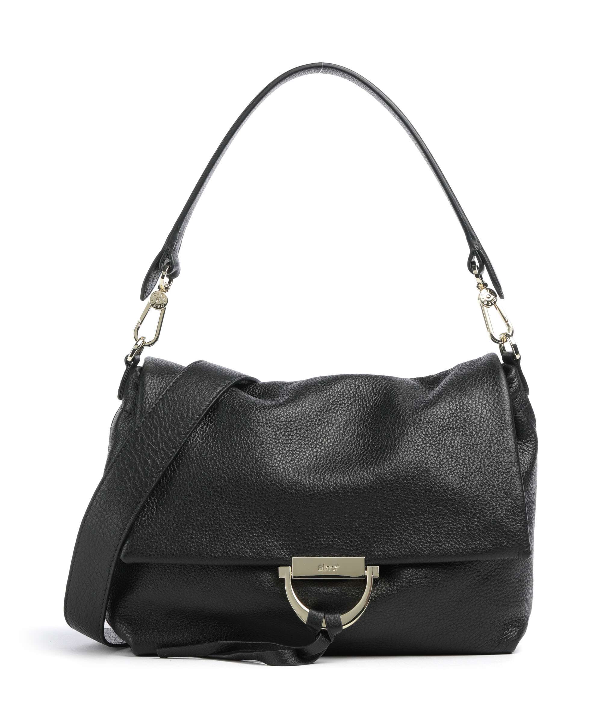 Abro Dalia Temi Medium Shoulder bag black/gold