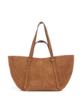 Abro Suede Cosmo Large Tote bag cuoio