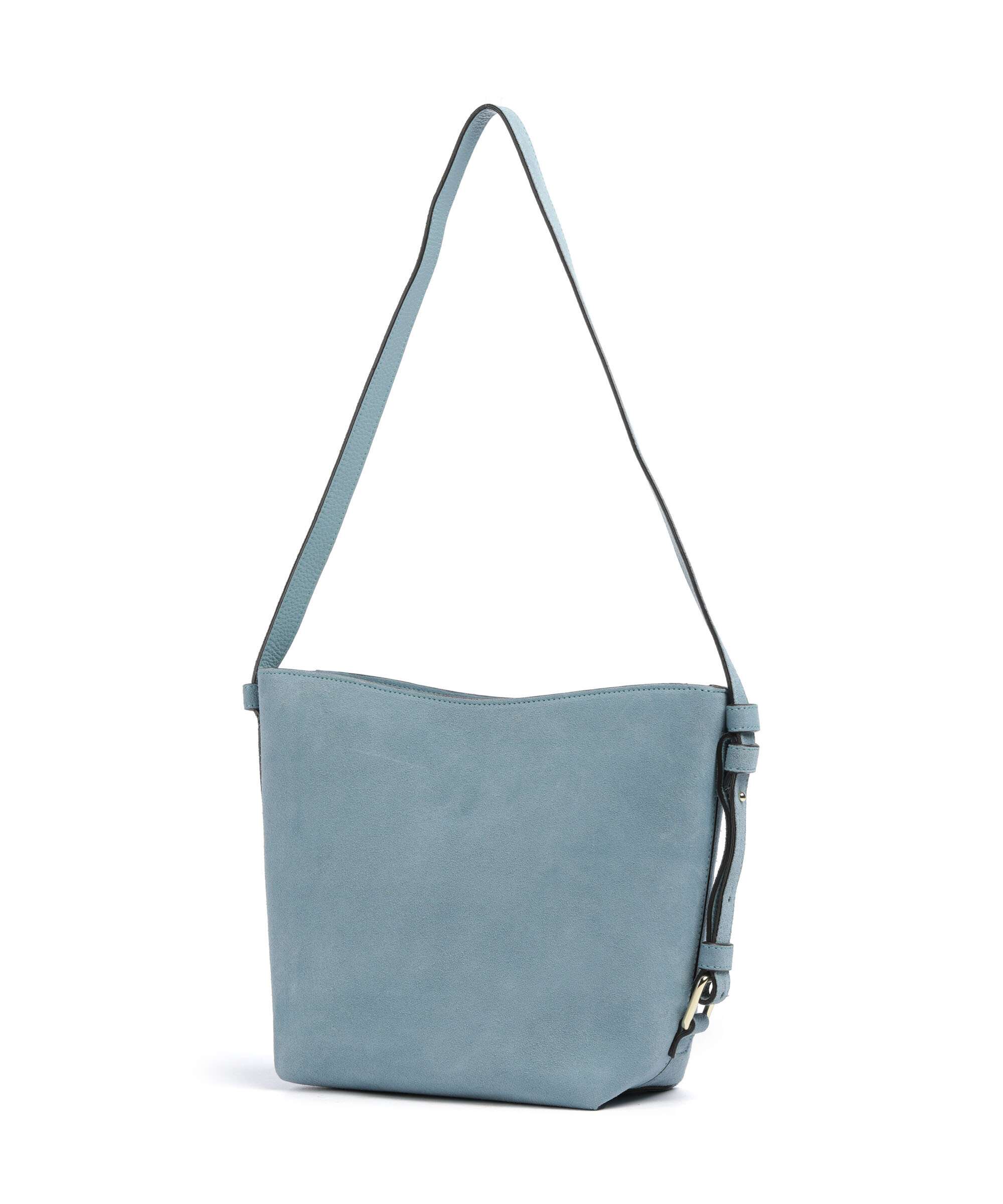 Abro Suede Cosmo Crossbody bag sapphire