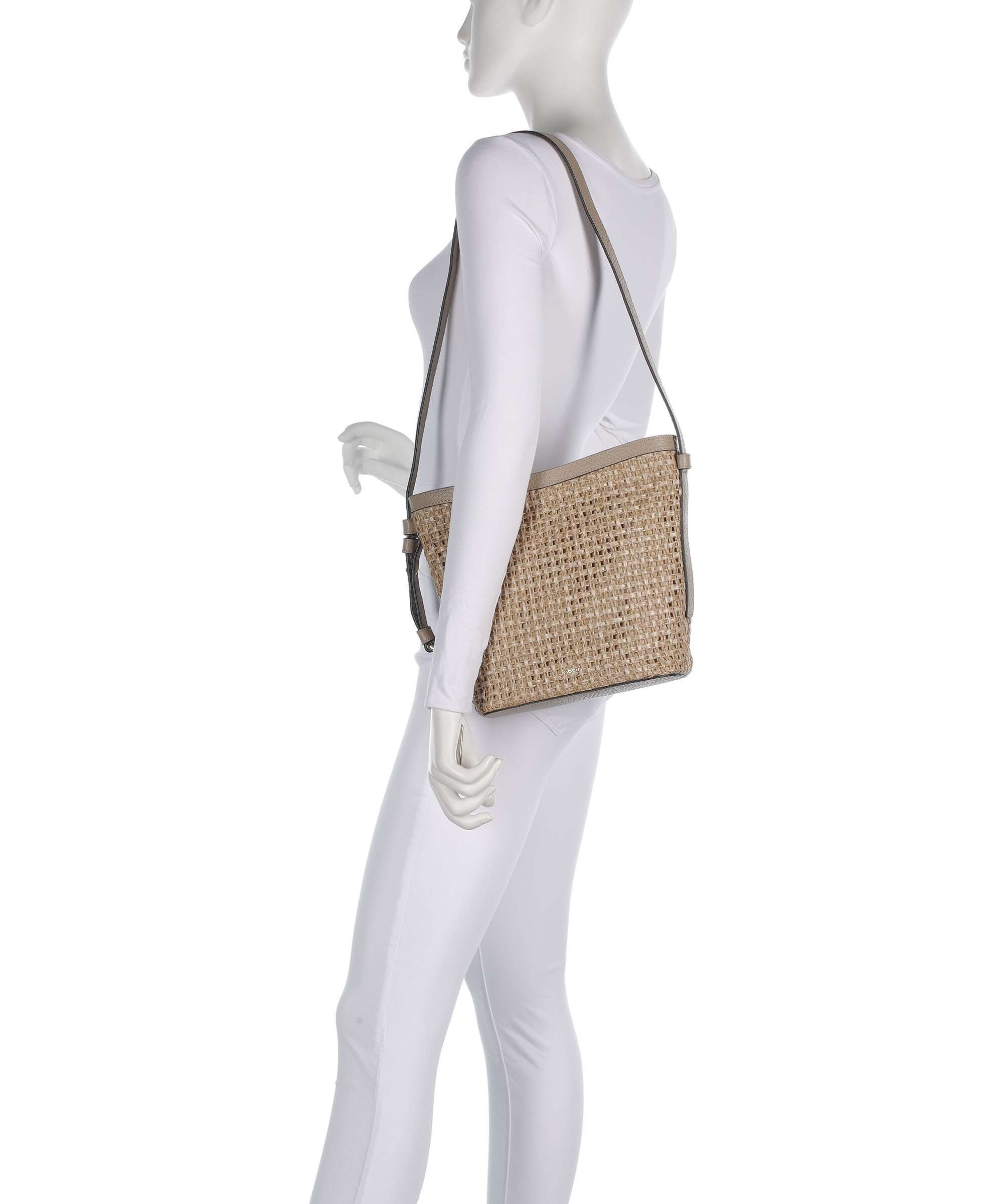 Abro Raffia Cordino Cosmo Crossbody bag siena