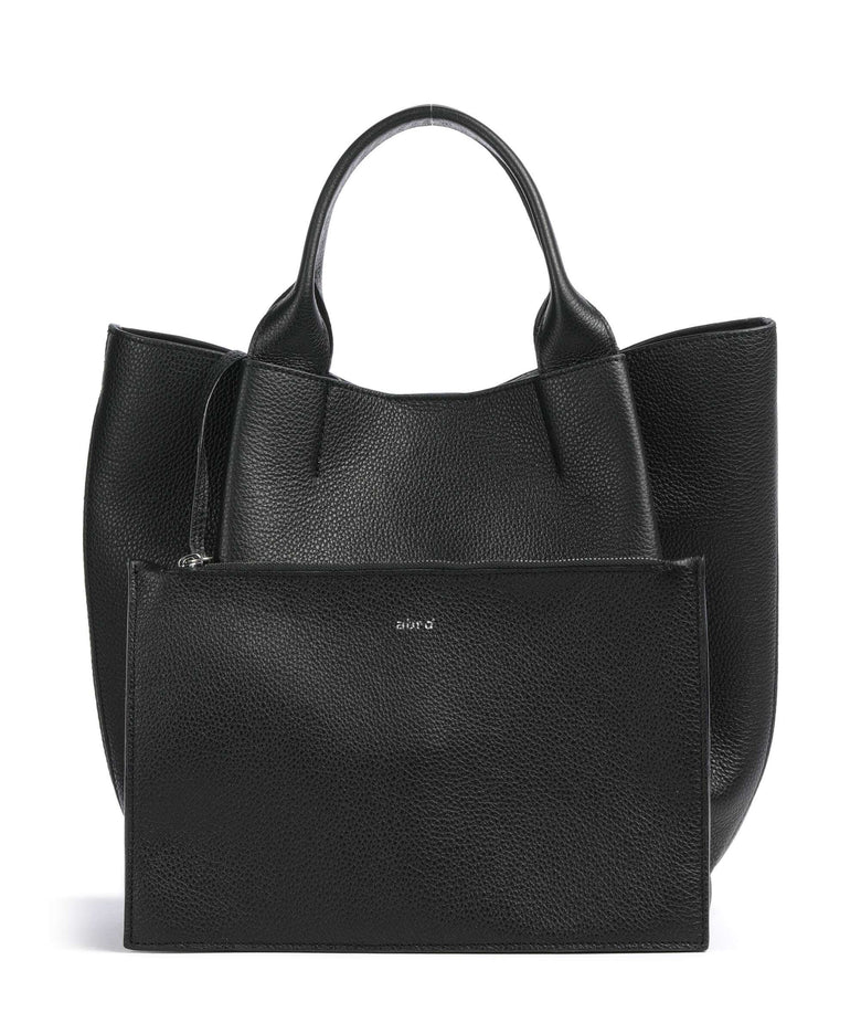 Abro Agave Essential Medium Handbag black/nickel