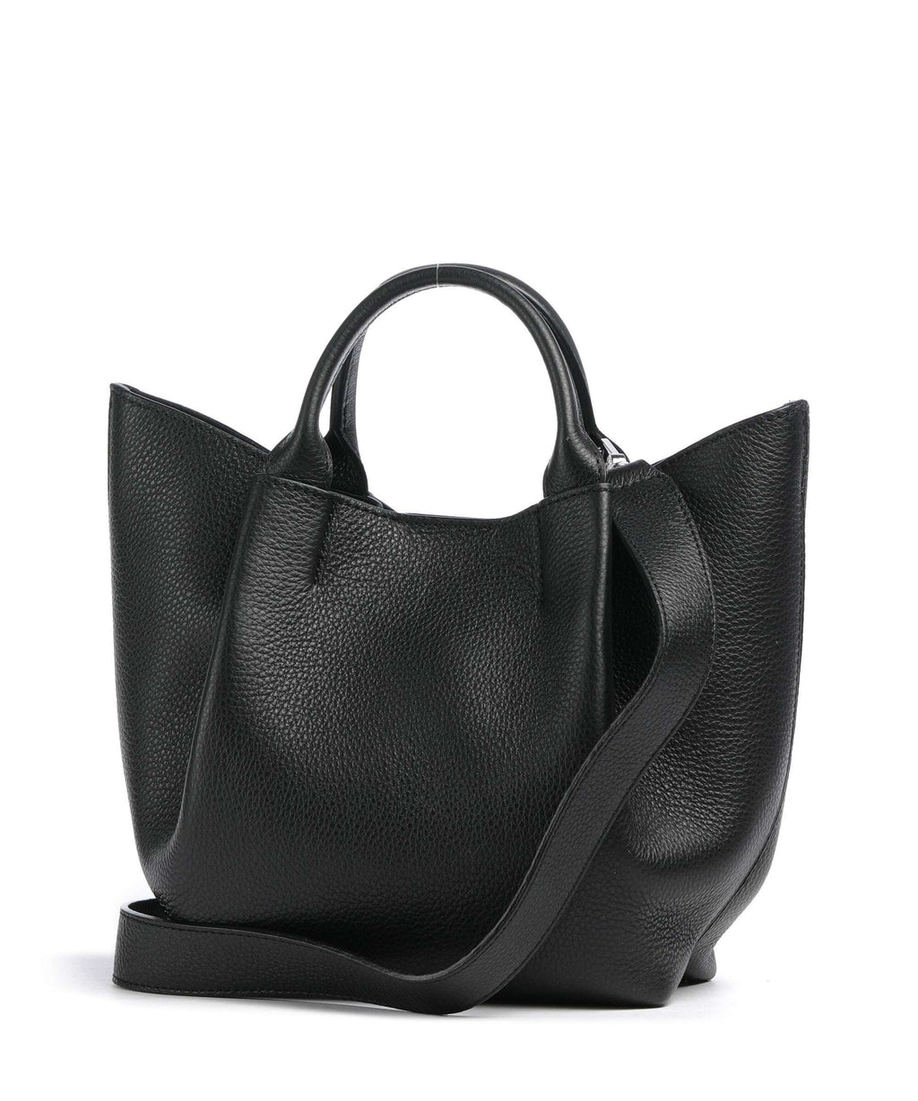 Abro Agave Essential Small Handbag black/nickel