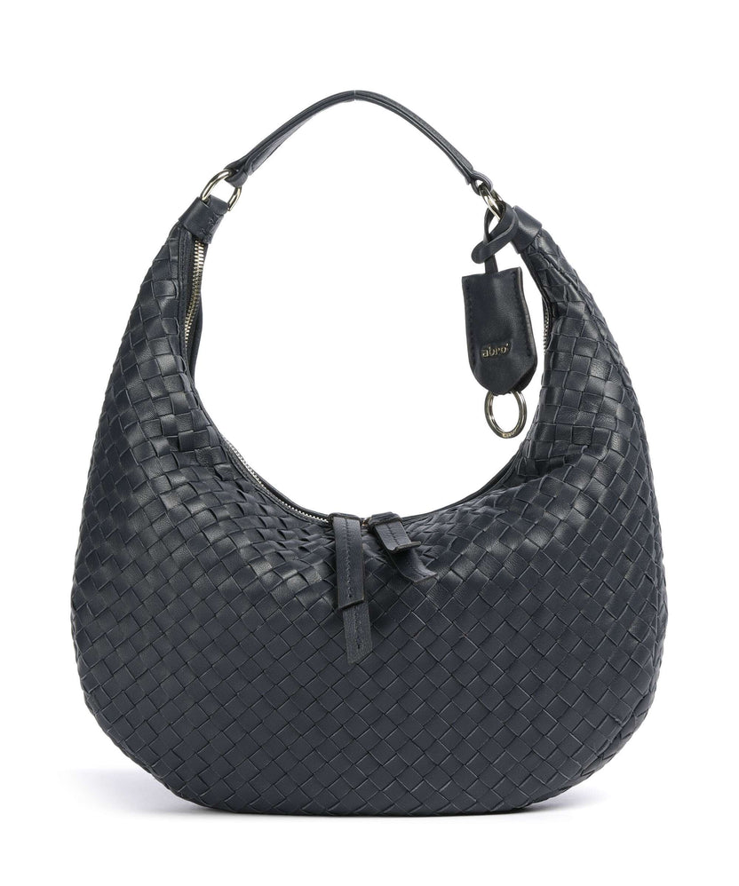Abro Piuma Nana Small Hobo bag navy