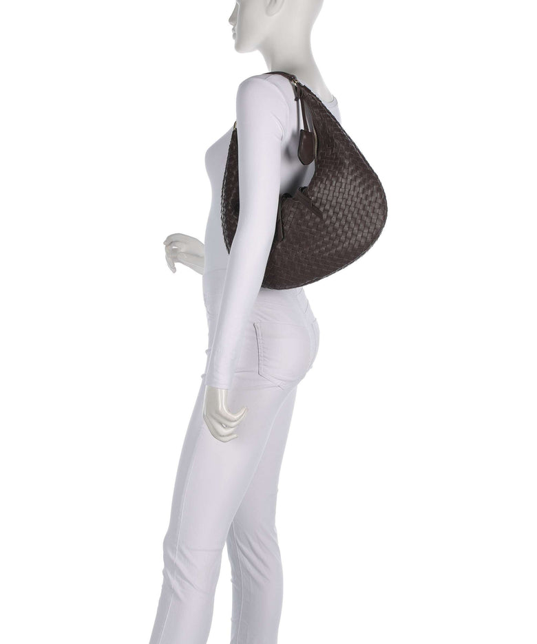 Abro Piuma Nana Small Hobo bag wood