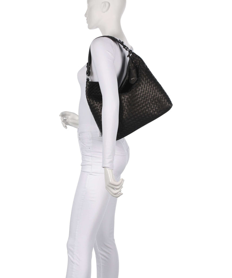 Abro Savage Elvi Small Hobo bag black/nickel