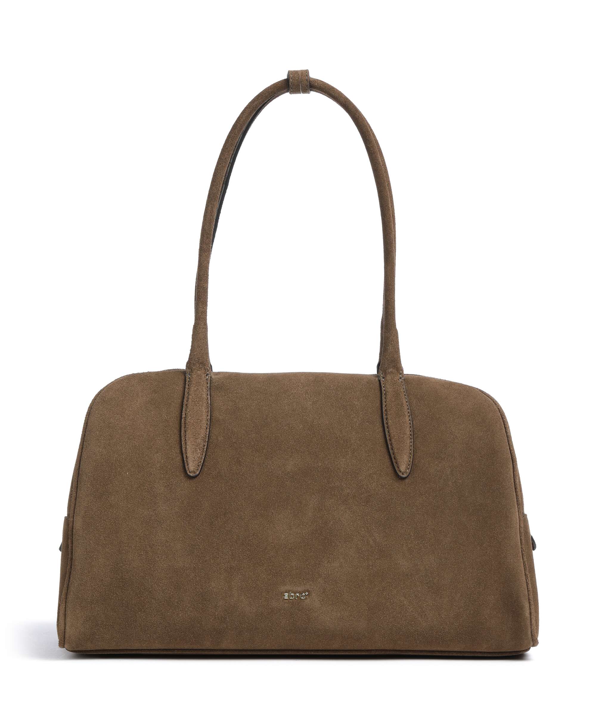 Abro Suede Amara Shoulder bag khaki
