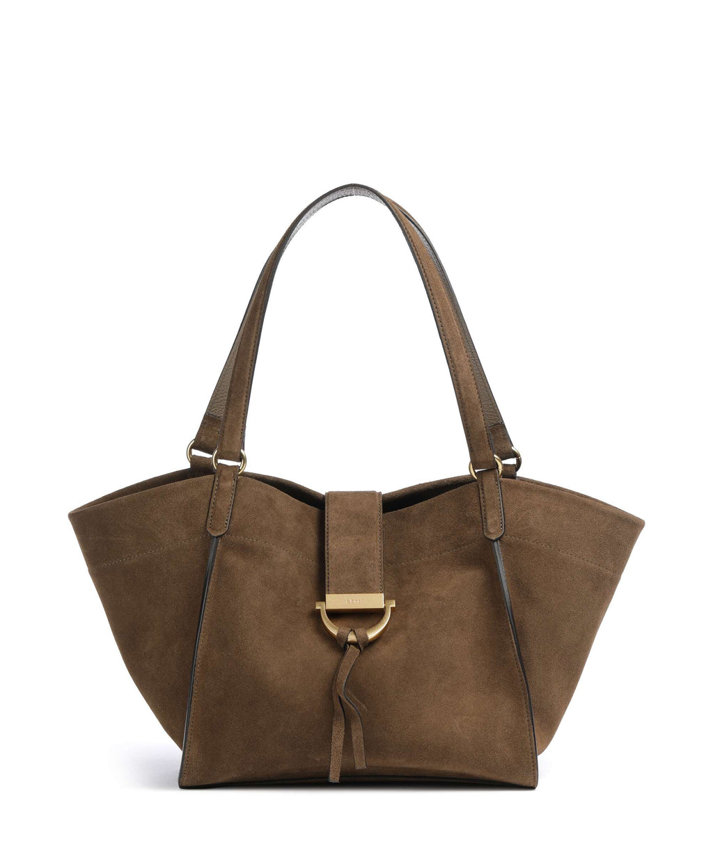 Abro Suede Temi Tote bag khaki