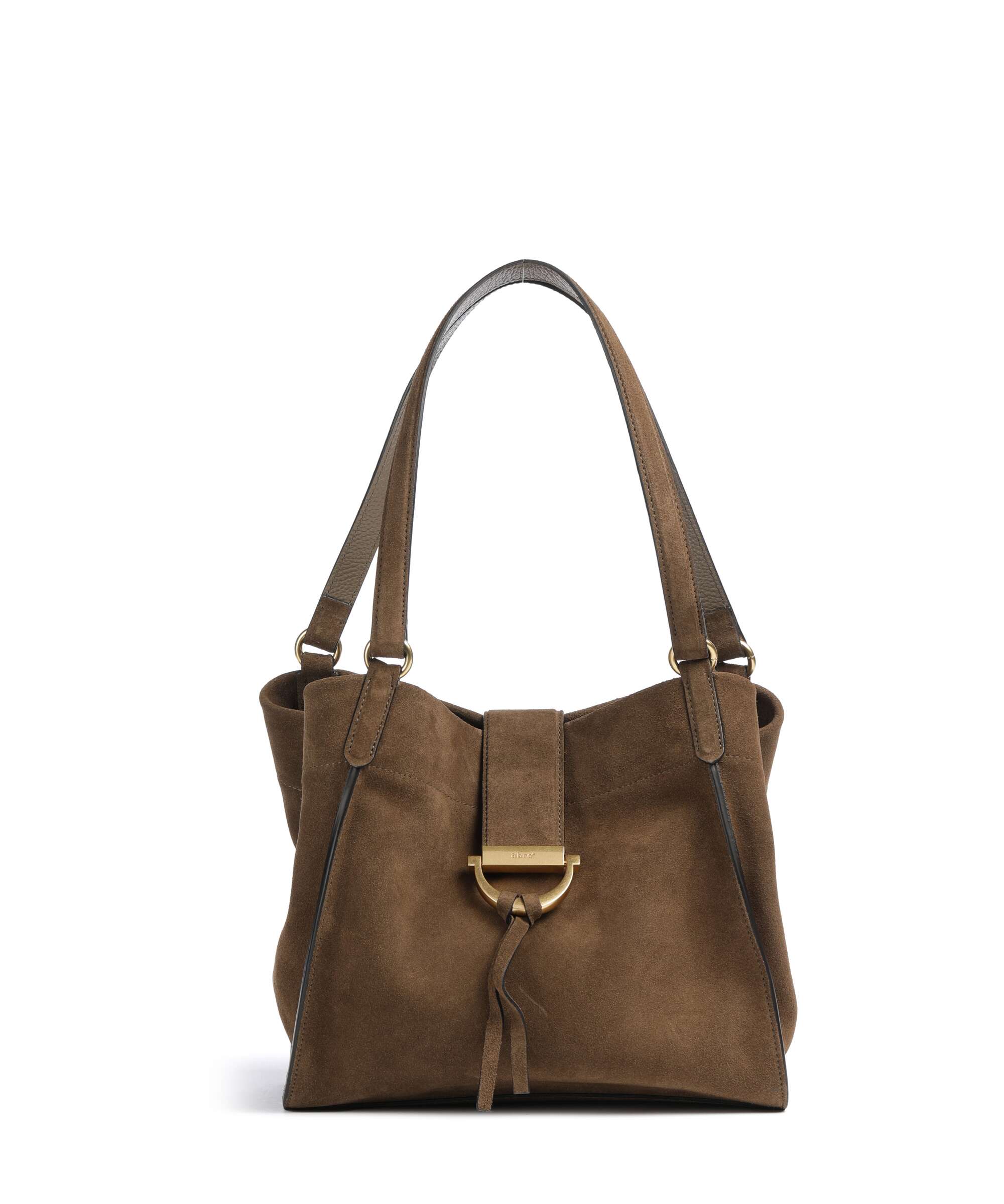 Abro Suede Temi Tote bag khaki