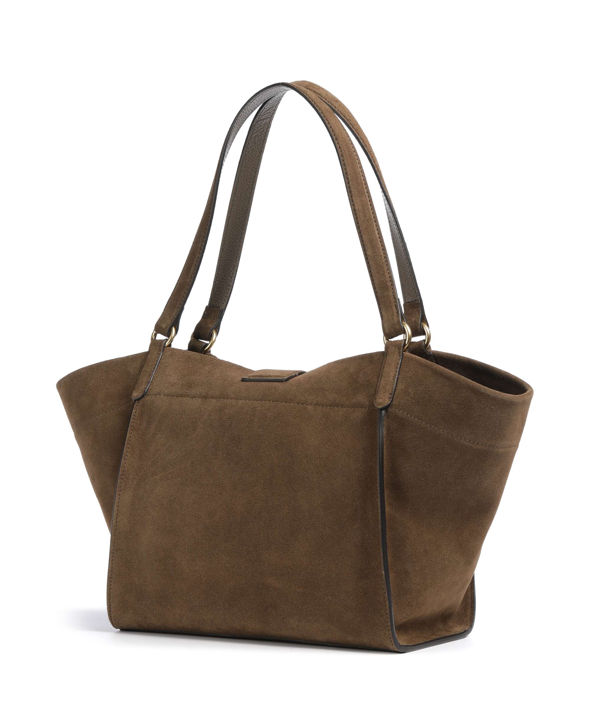 Abro Suede Temi Tote bag khaki