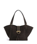 Abro Suede Temi Tote bag dark brown