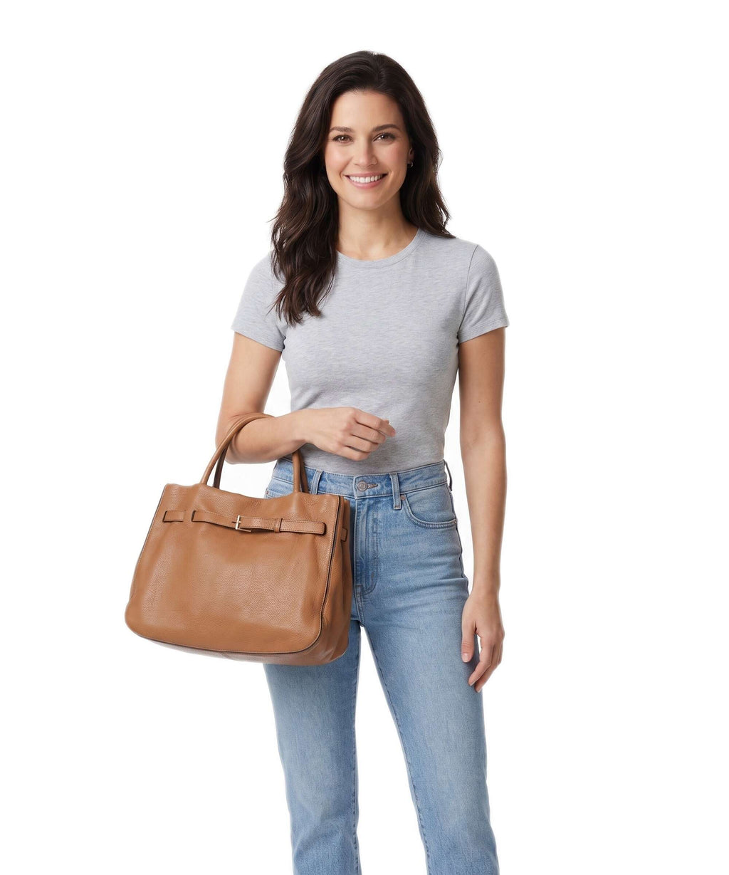 Abro Dalia Jill Handbag cuoio