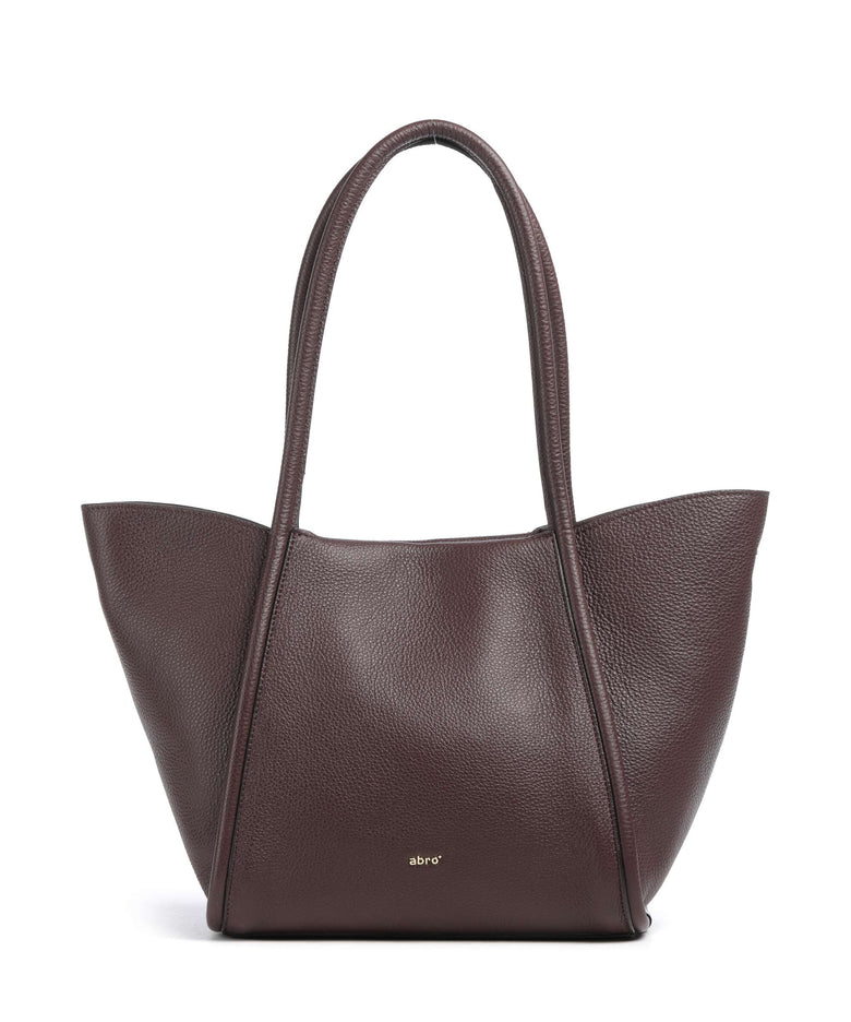 Abro Agave Willow Small Tote bag burgundy