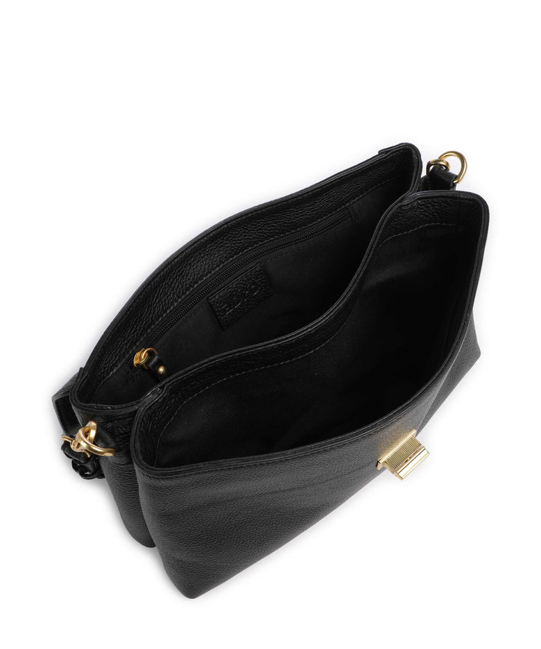 Abro Agave Twist Shoulder bag black/gold