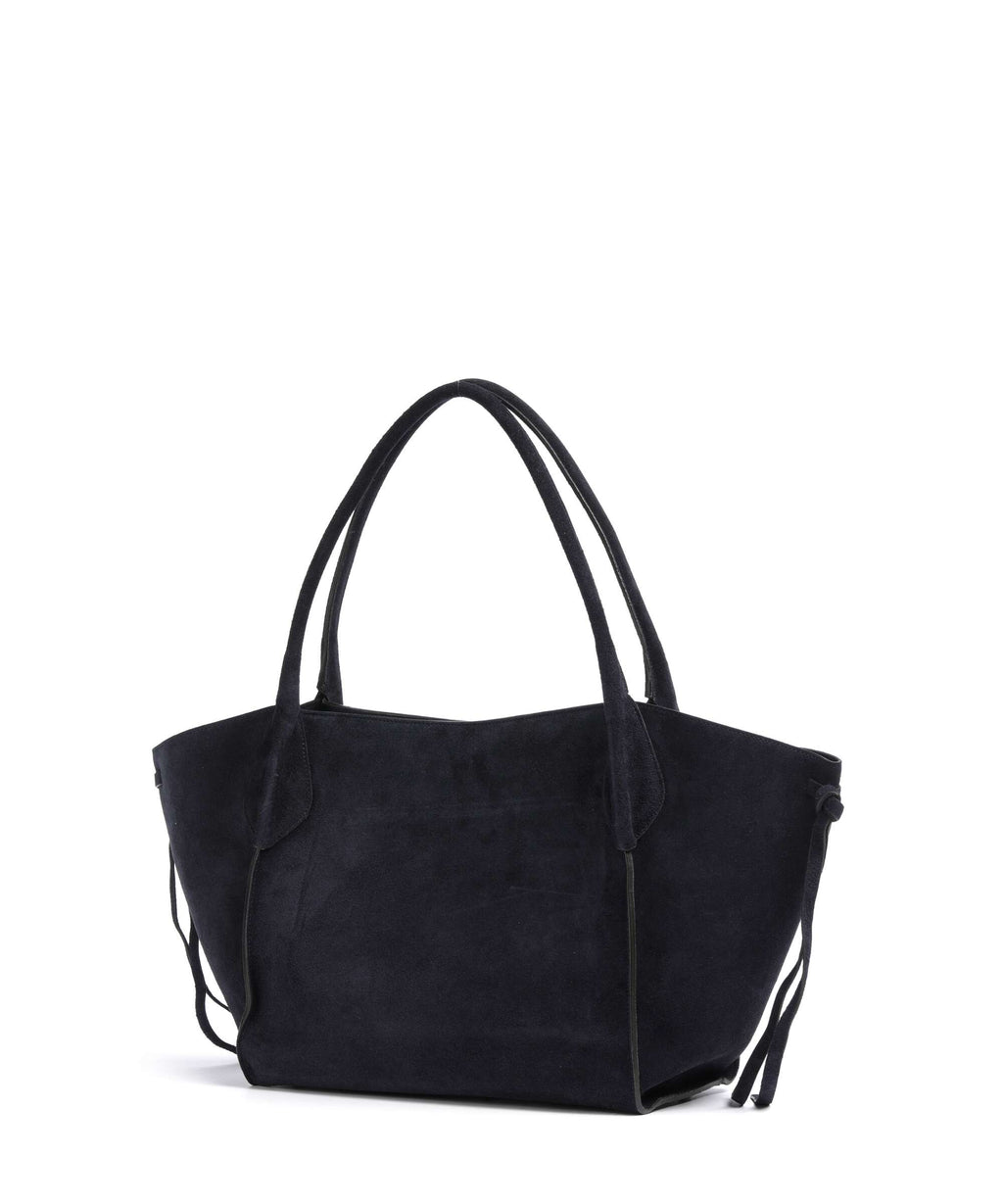 Abro Suede Vibe Big Tote bag navy