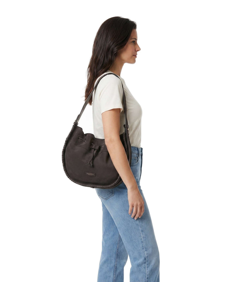 Marc O'Polo Aadina Hobo bag burnt coffee