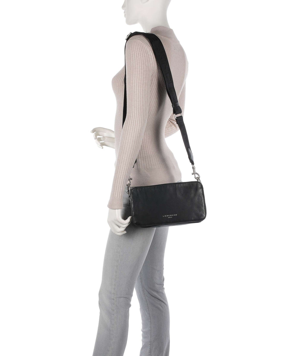 Liebeskind Clarice Sheep Natural Crossbody bag black