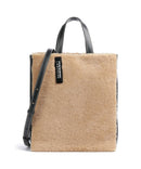 Liebeskind Paper Bag Shearling M Handväskor dark clay