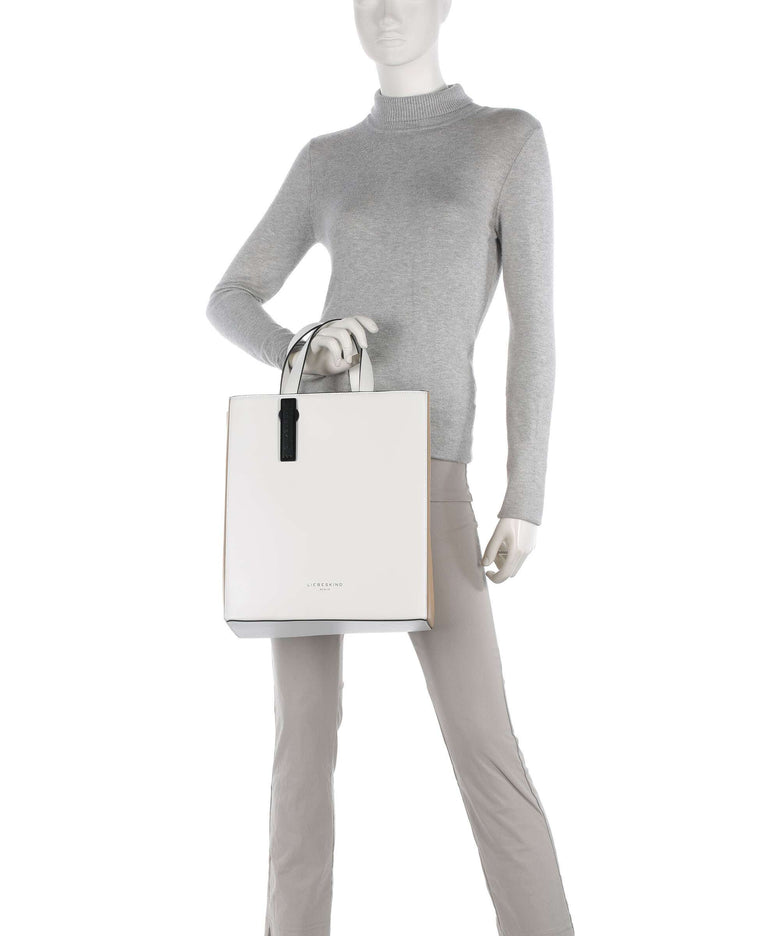 Liebeskind Paper Bag Carter M Handbag offwhite