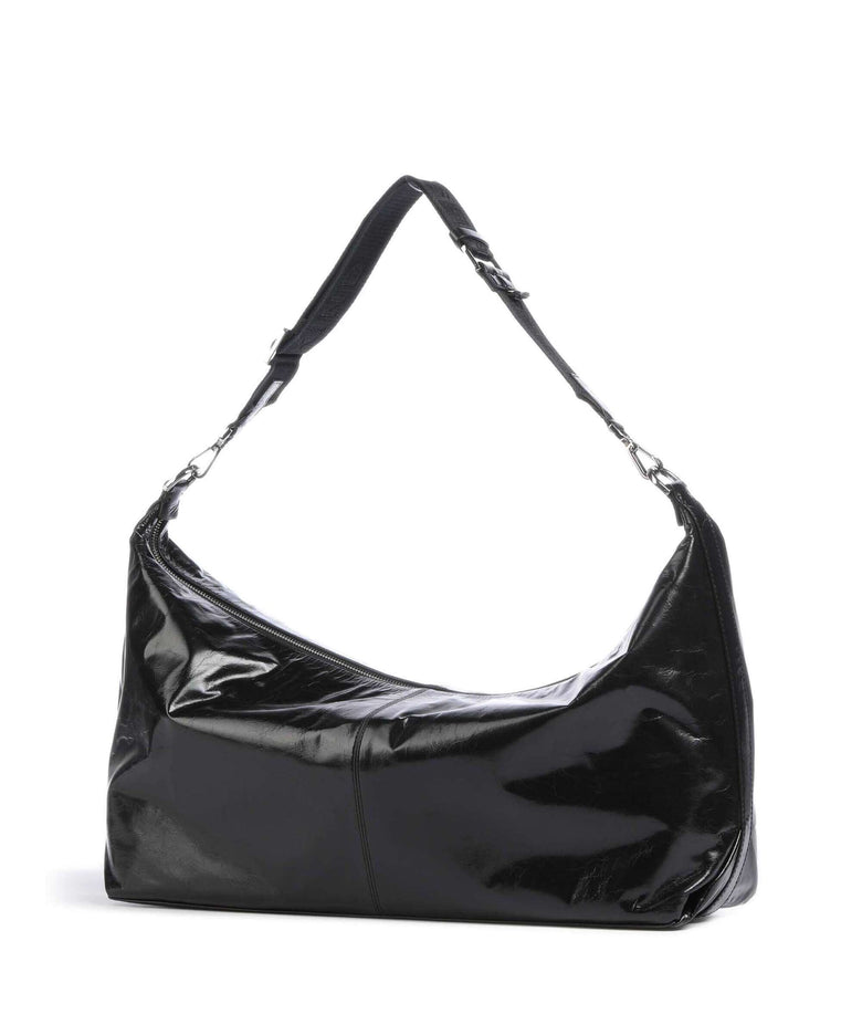 Liebeskind Paris 4 Paper Touch Crinkle L Hobo bag black