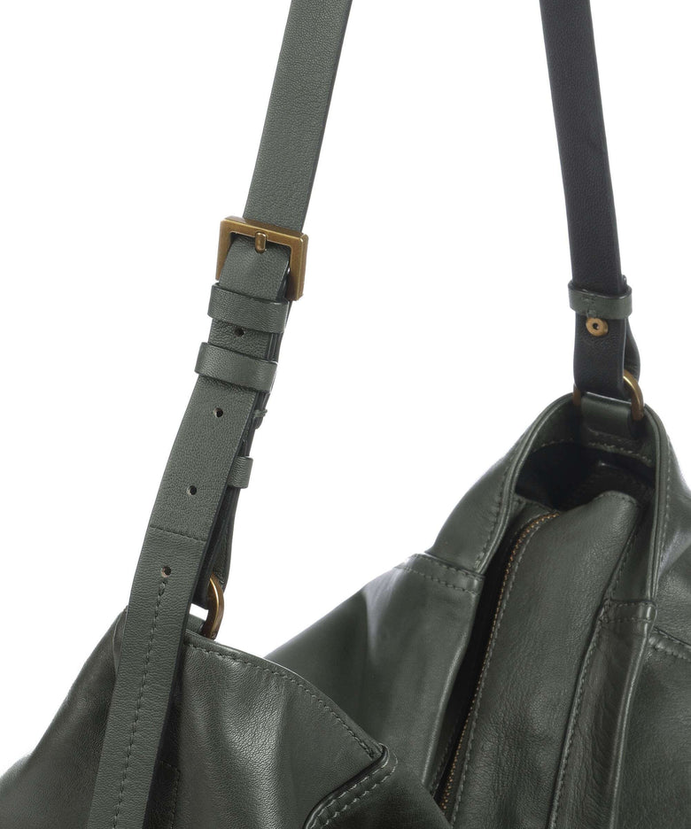 Liebeskind Chudy Sheep Natural L Hobo bag cypress green