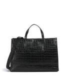 Liebeskind Lou 2 New Croco L Handväskor black