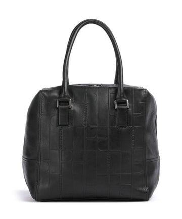Liebeskind Kayla Monogram Sheep Natural M Handväskor black