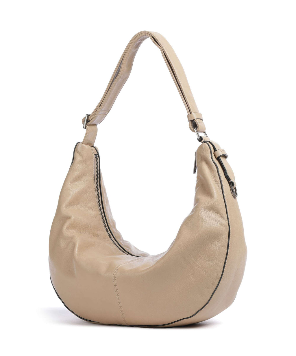 Liebeskind Moon Sheep Natural M Hobo bag sand castle