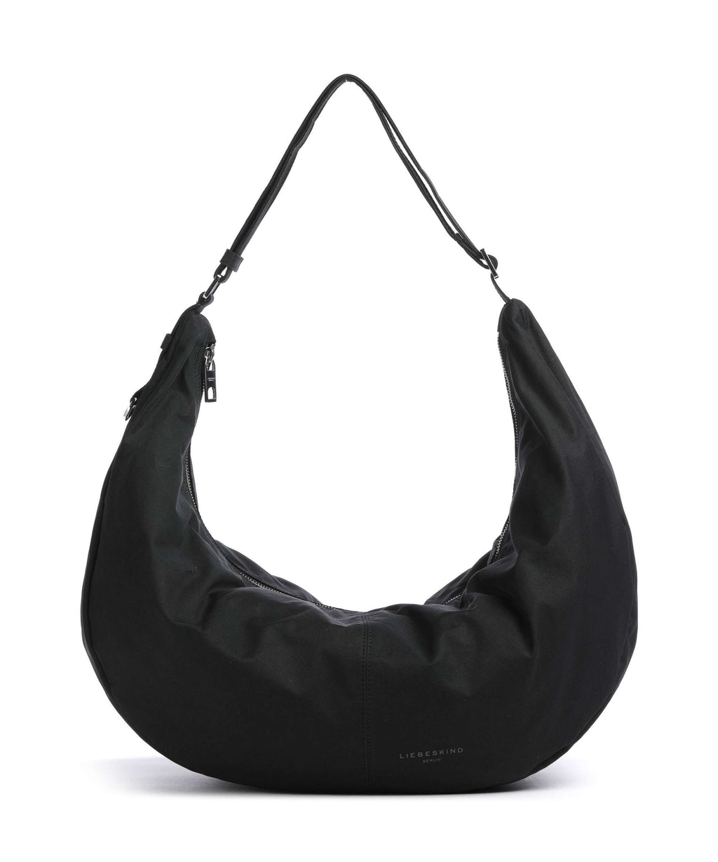 Liebeskind Moon Nylon L Hobo bag black
