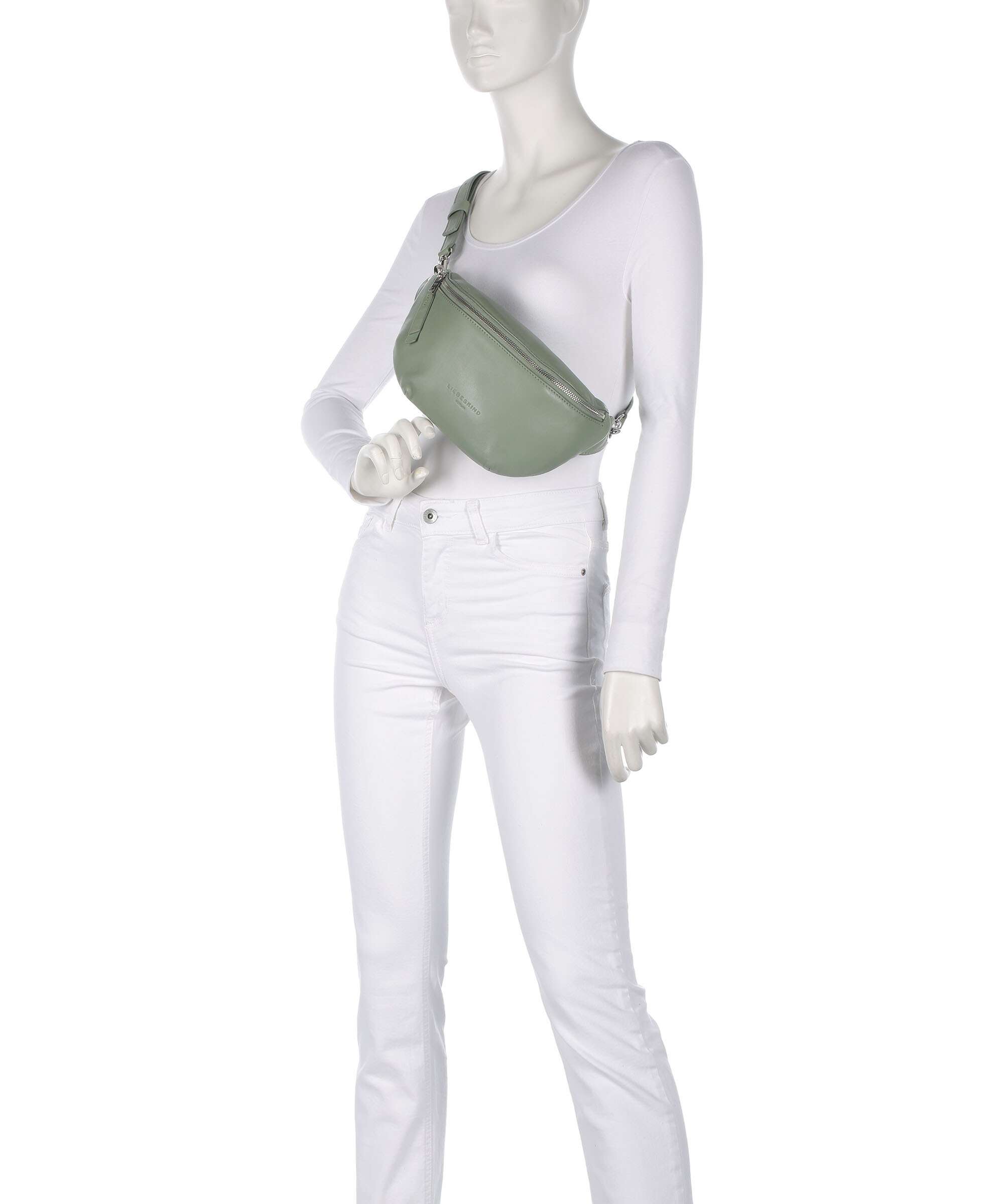 Liebeskind Tavia Sheep Natural Belt bag forest green